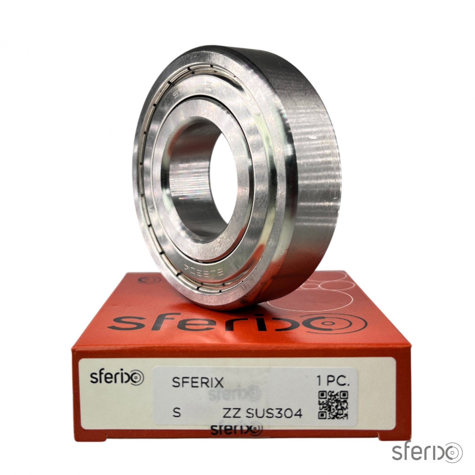 Радиальный однорядный подшипник S6306 ZZ SUS304 SFERIX - Сферикс - фото -  3